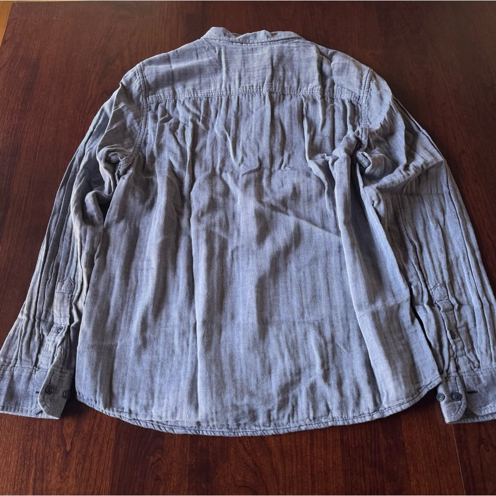 Gray button up - Picture 3 of 3
